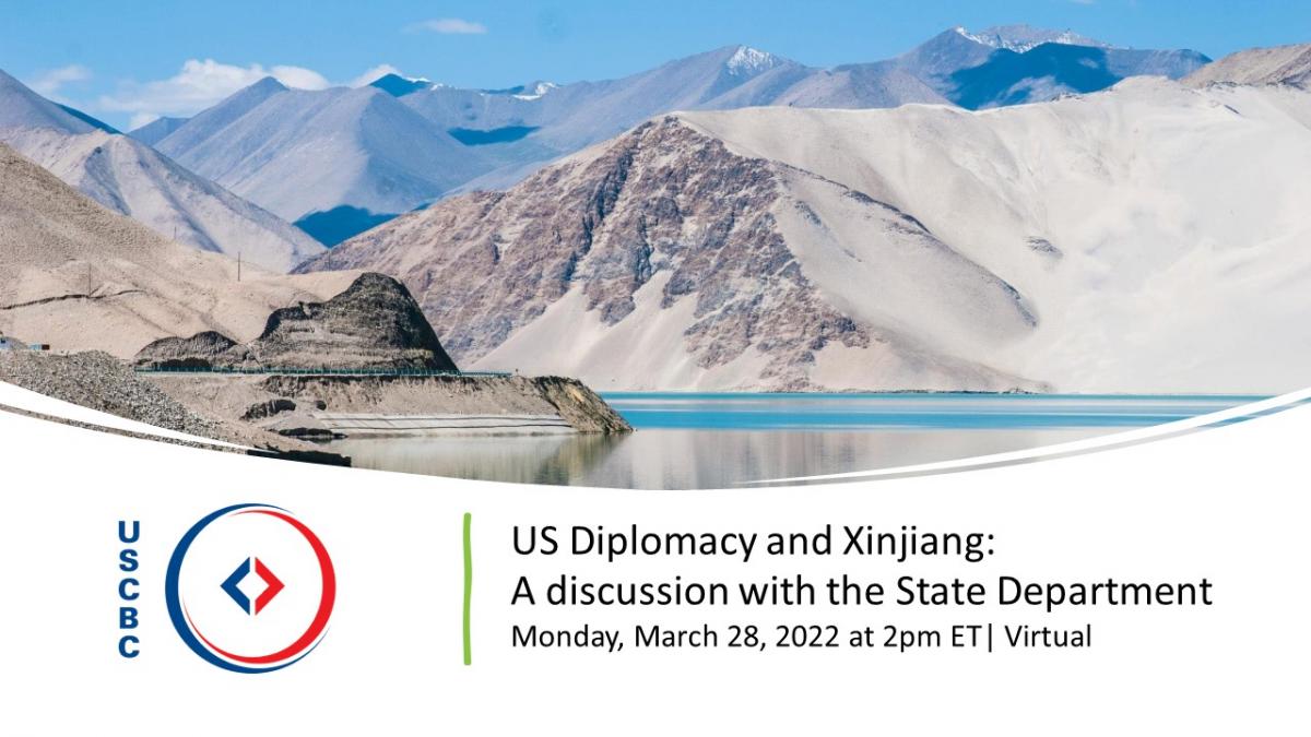 US Diplomacy And Xinjiang: A Discussion With The State Department | US ...